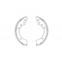 KBS-2905 KAVO PARTS Комплект гальмівних колодок