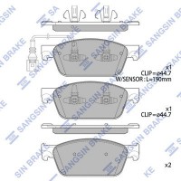 SP4203 Hi-Q КомплеК т гальмівних колодок, дискове гальмо