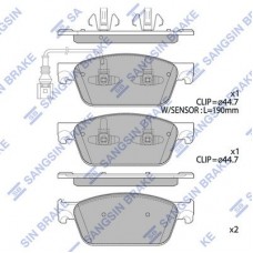 SP4203 Hi-Q КомплеК т гальмівних колодок, дискове гальмо