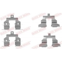 109-1737 QUICK BRAKE Комплектуючі колодки дискового гальма