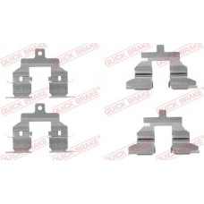 109-1737 QUICK BRAKE Комплектуючі колодки дискового гальма