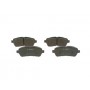 0 986 495 108 BOSCH Комплект гальмівних колодок дисковий гальм