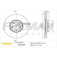 BD6539 FREMAX BRAKE DISC HIGH CARBON