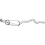 283-317 BOSAL Середній глушник вихлопних газів