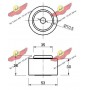 03.200 AUTOKIT Паразитный / Ведущий ролик, Зубчастий ремінь