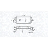351319205720 MAGNETI MARELLI Интеркулер