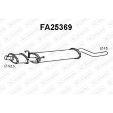 FA25369 VENEPORTE Предглушник вихлопних газів