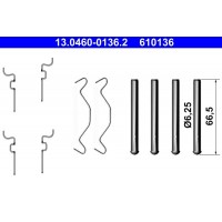 13.0460-0136.2 ATE Комплектуючі колодки дискового гальма