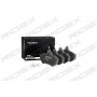 402B0958 RIDEX Комплект гальмівних колодок дисковий гальм
