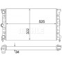 WG2183502 WILMINK GROUP Радіатор охолодження двигуна