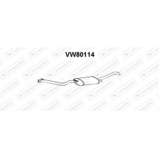 VW80114 VENEPORTE Глушник вихлопних газів кінцевий
