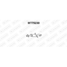MT75230 VENEPORTE Предглушник вихлопних газів