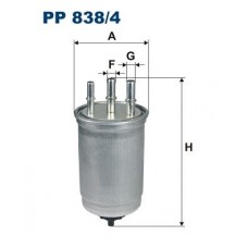 PP 838/4 FILTRON Паливний фільтр