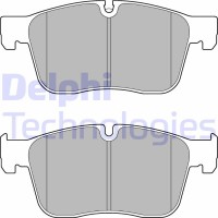 LP3187 DELPHI КомплеК т гальмівних колодок, дискове гальмо