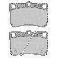 363916060638 MAGNETI MARELLI Комплект гальмівних колодок дисковий гальм