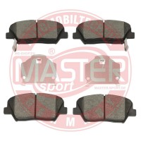 13046135522N-SET-MS MASTER-SPORT GERMANY Комплект гальмівних колодок дисковий гальм