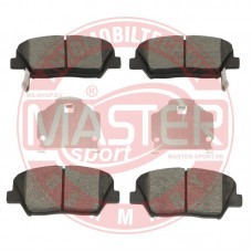 13046135522N-SET-MS MASTER-SPORT GERMANY Комплект гальмівних колодок дисковий гальм