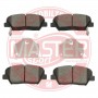 13046135522N-SET-MS MASTER-SPORT GERMANY Комплект гальмівних колодок дисковий гальм