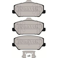 JCP8273 JURATEK Комплект гальмівних колодок дисковий гальм