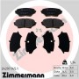 24297.145.1 ZIMMERMANN Комплект гальмівних колодок дисковий гальм