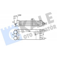 Интеркулер KALE OTO RADYATÖR 352290