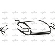 P2928 FENNO Глушник вихлопних газів кінцевий