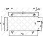 10-45681-SX STELLOX Конденсатор кондиціонера