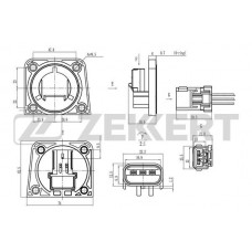 SE-4114 ZEKKERT Датчик імпульсів