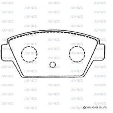 SN745 ADVICS Комплект гальмівних колодок дисковий гальм