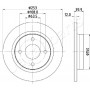 DP-0329 JAPANPARTS Гальмівний диск