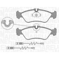 363916060323 MAGNETI MARELLI КомплеК т гальмівних колодок, дискове гальмо