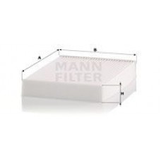 CU 25 012 MANN-FILTER Фільтр повітря у внутрішньому просторі