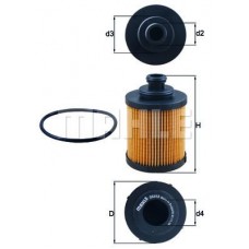 OX 418D KNECHT Масляний фільтр