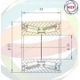 70-290102 MULTIPARTS Комплект підшипника ступиці колеса