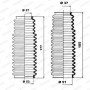 K150090 MOOG Комплект пильника рульове управління