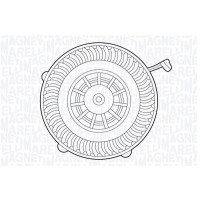 069412662010 MAGNETI MARELLI Вентилятор салону