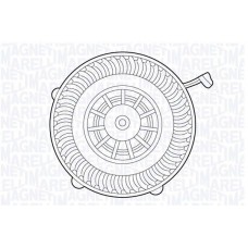 069412662010 MAGNETI MARELLI Вентилятор салону