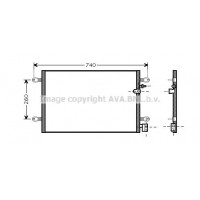 AI5237 AVA QUALITY COOLING Конденсатор кондиціонера