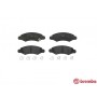 P 79 015 BREMBO Комплект гальмівних колодок дисковий гальм