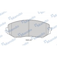 MBF015841 MANDO КомплеК т гальмівних колодок, дискове гальмо