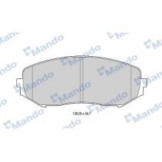 MBF015841 MANDO КомплеК т гальмівних колодок, дискове гальмо