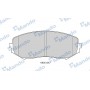 MBF015841 MANDO КомплеК т гальмівних колодок, дискове гальмо