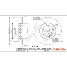 DP1010.11.1051 Dr!ve+ Гальмівний диск