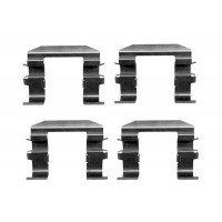 1 987 474 420 BOSCH Комплектуючі колодки дискового гальма