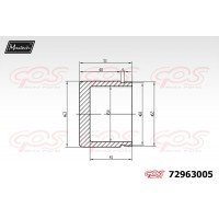 72963005 MAXTECH Поршень корпус скоби гальма