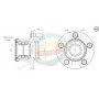 70-010084 MULTIPARTS Комплект підшипника ступиці колеса