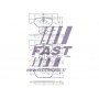 FT29004 FAST Комплект гальмівних колодок дисковий гальм