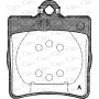 BPA0678.00 OPEN PARTS Комплект гальмівних колодок дисковий гальм