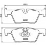 MDB3215 MINTEX Комплект гальмівних колодок дисковий гальм