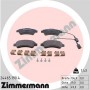 24465.190.4 ZIMMERMANN Комплект гальмівних колодок дисковий гальм